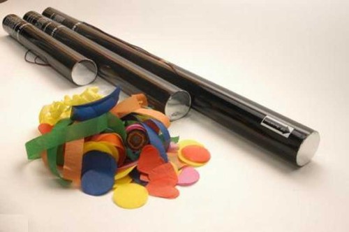 Confettiekanon incl 4 shooters 